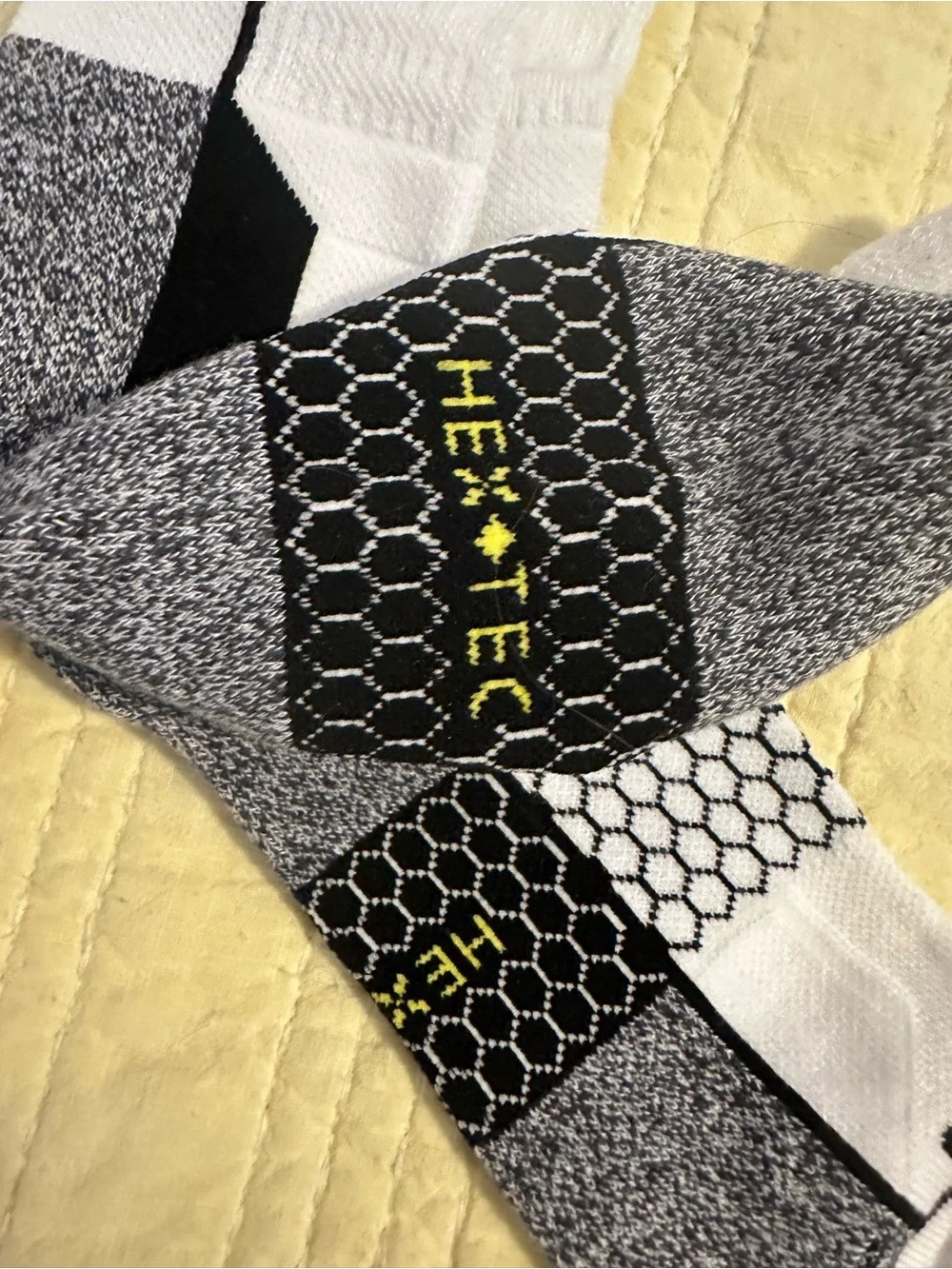 Bombas 3 pr Hex Tec Large Performance Crew Socks